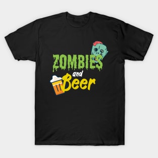 Zombies and beer T-Shirt